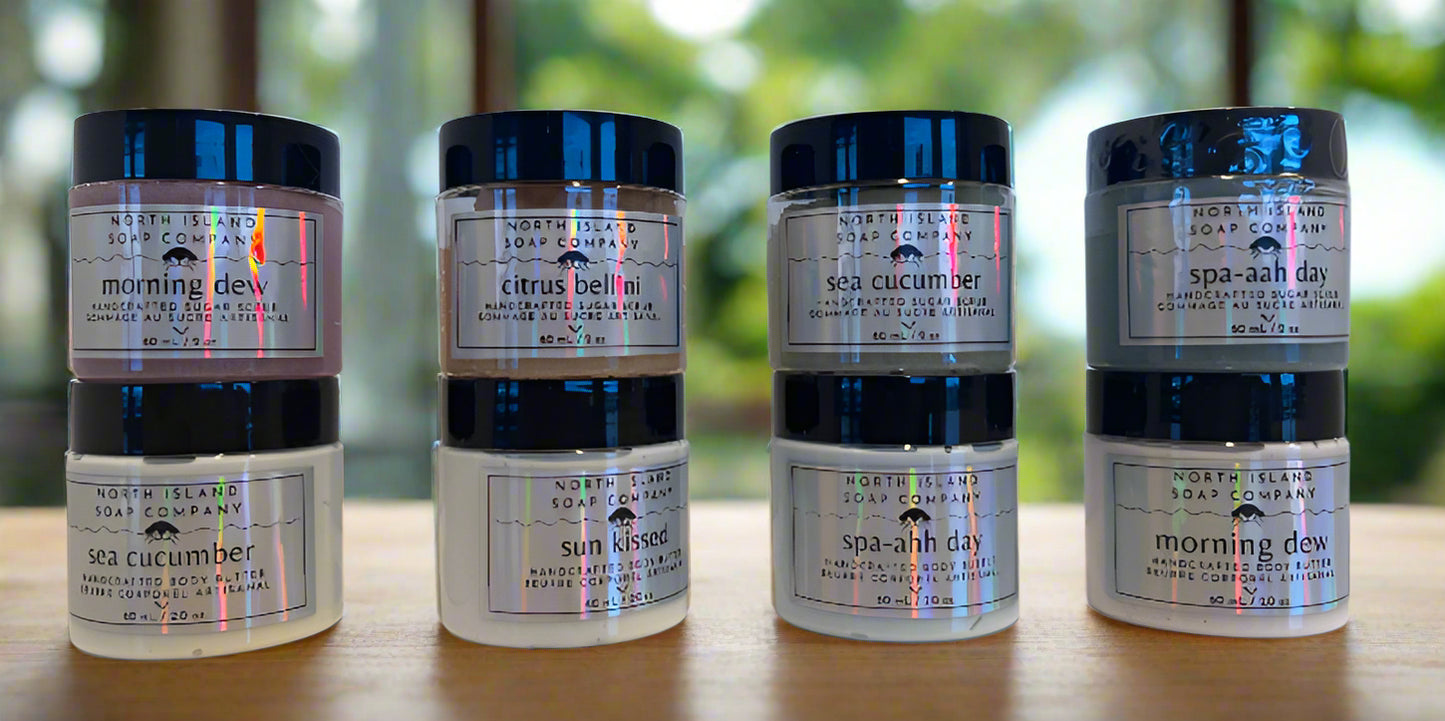Body Scrub and Body Butter Combo
