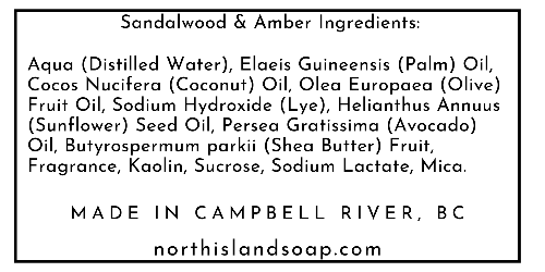 Sandalwood & Amber - New!