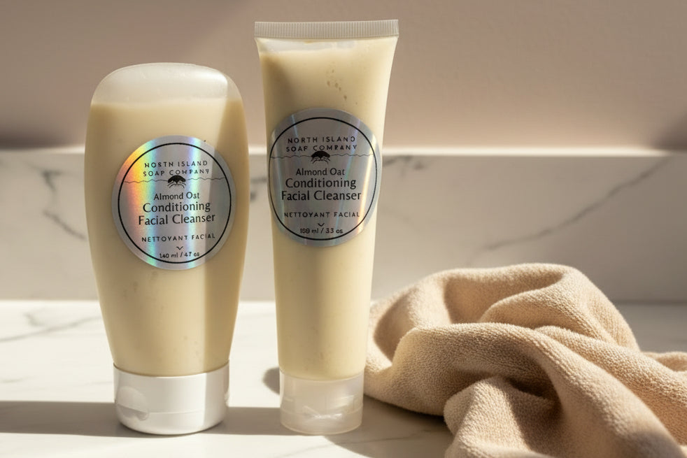 Almond Oat Facial Cleanser - New!