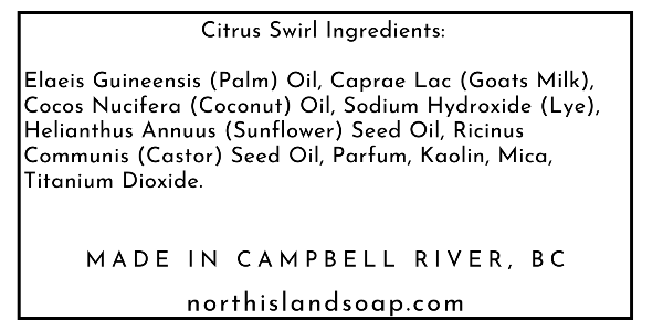 Citrus Swirl Ingredients