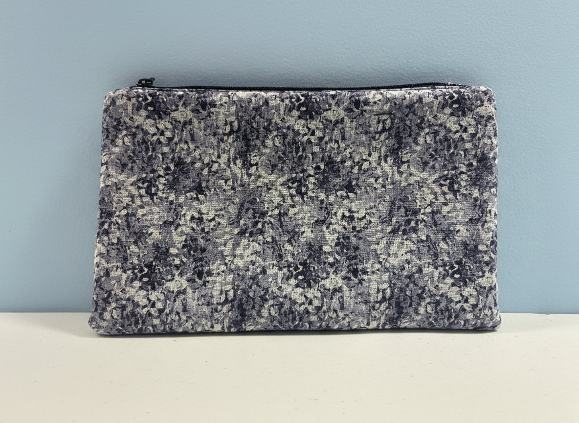 Denim and Blue Flower