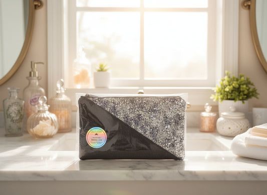 Denim and Blue Flower