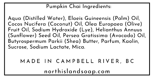 Pumpkin Chai - New!